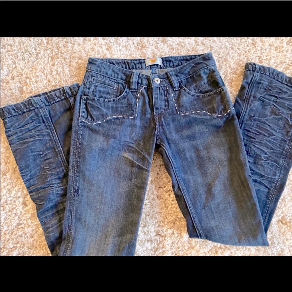 Antik Denim Retro Blue Jeans Sz 24 Waist 29” Great Find!